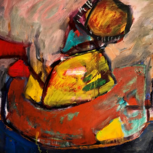 Composition with Red